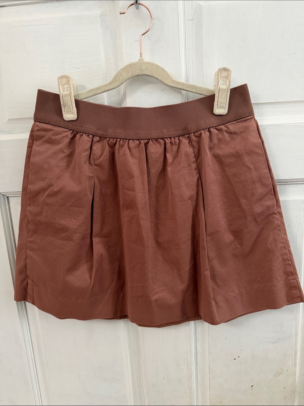 J. Crew A-Line Skirt in Dusty Terracotta- size 0